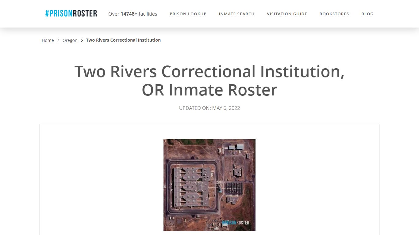 Two Rivers Correctional Institution, OR Inmate Roster